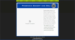 Desktop Screenshot of phoeniciabakery.com